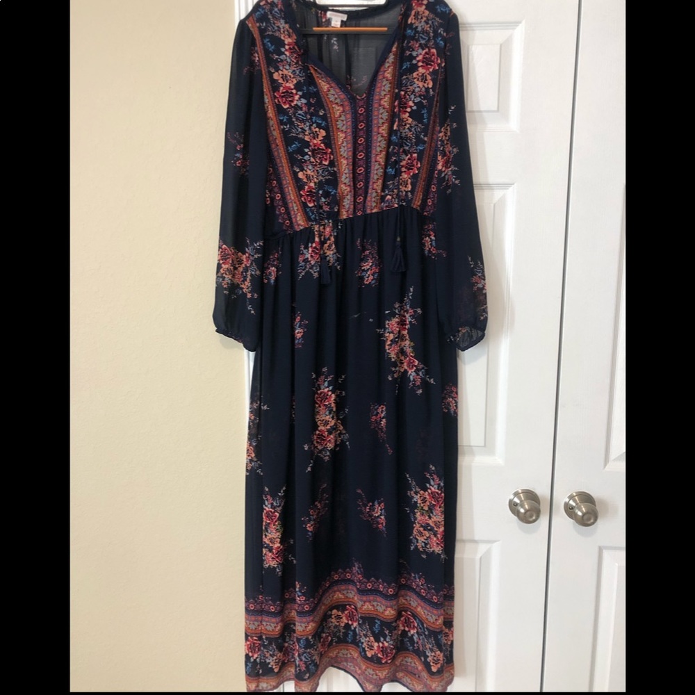 Boho maxi dress